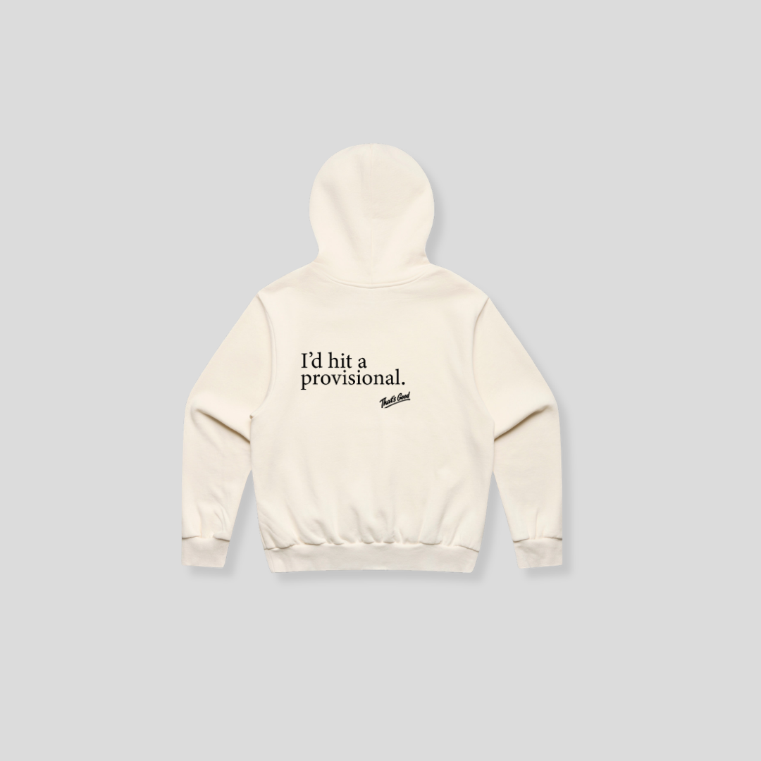 Provisional Hoodie - Ecru
