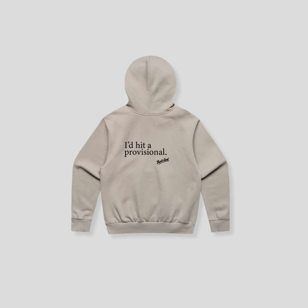 Provisional Hoodie - Stone