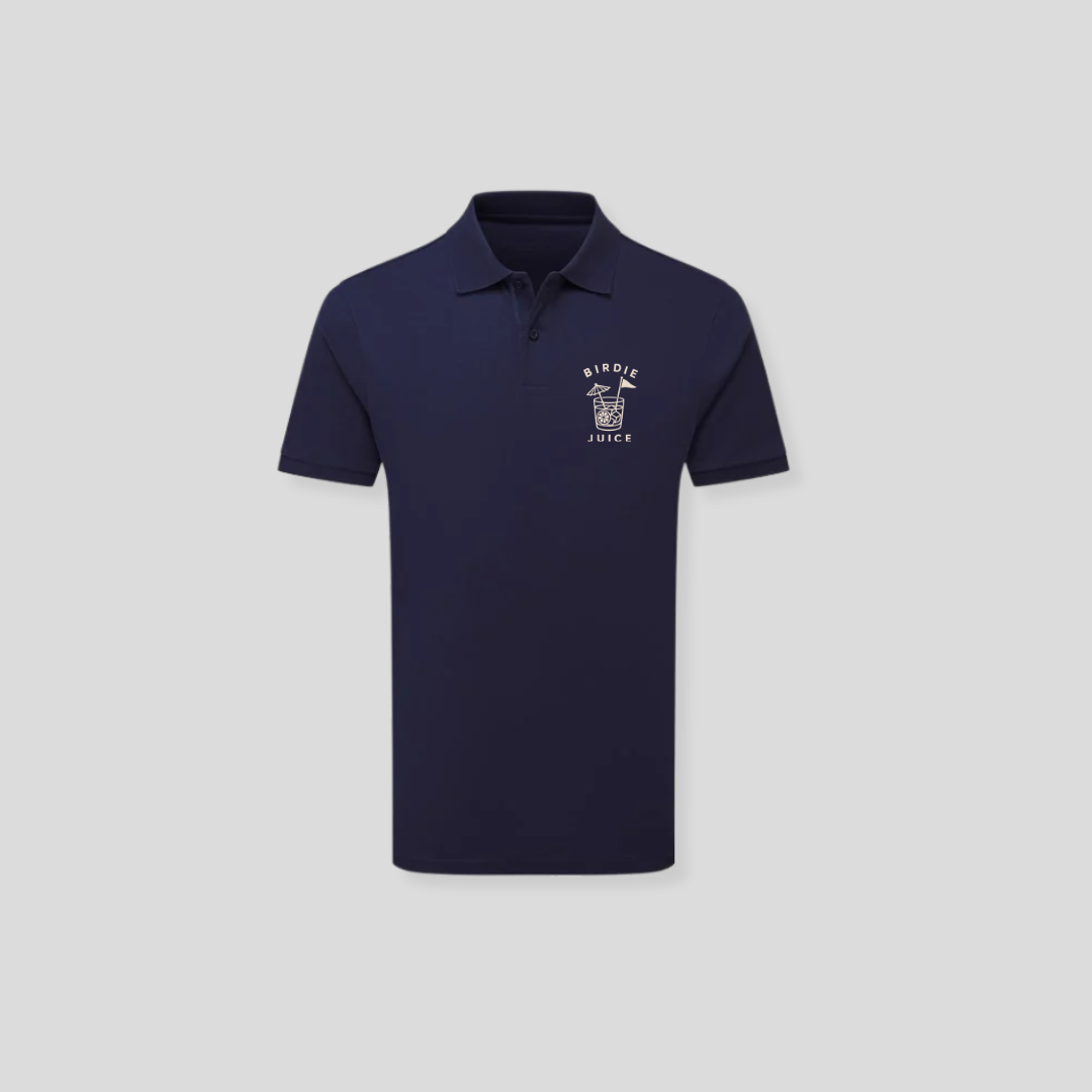 Birdie Juice Polo - Navy