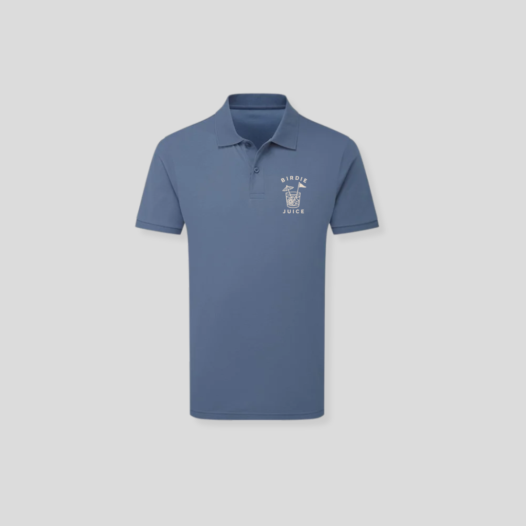 Birdie Juice Polo - Blue