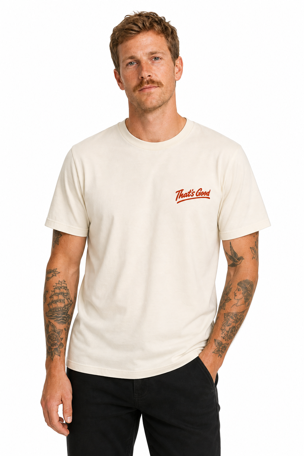Breakfast Ball Tee - Ecru