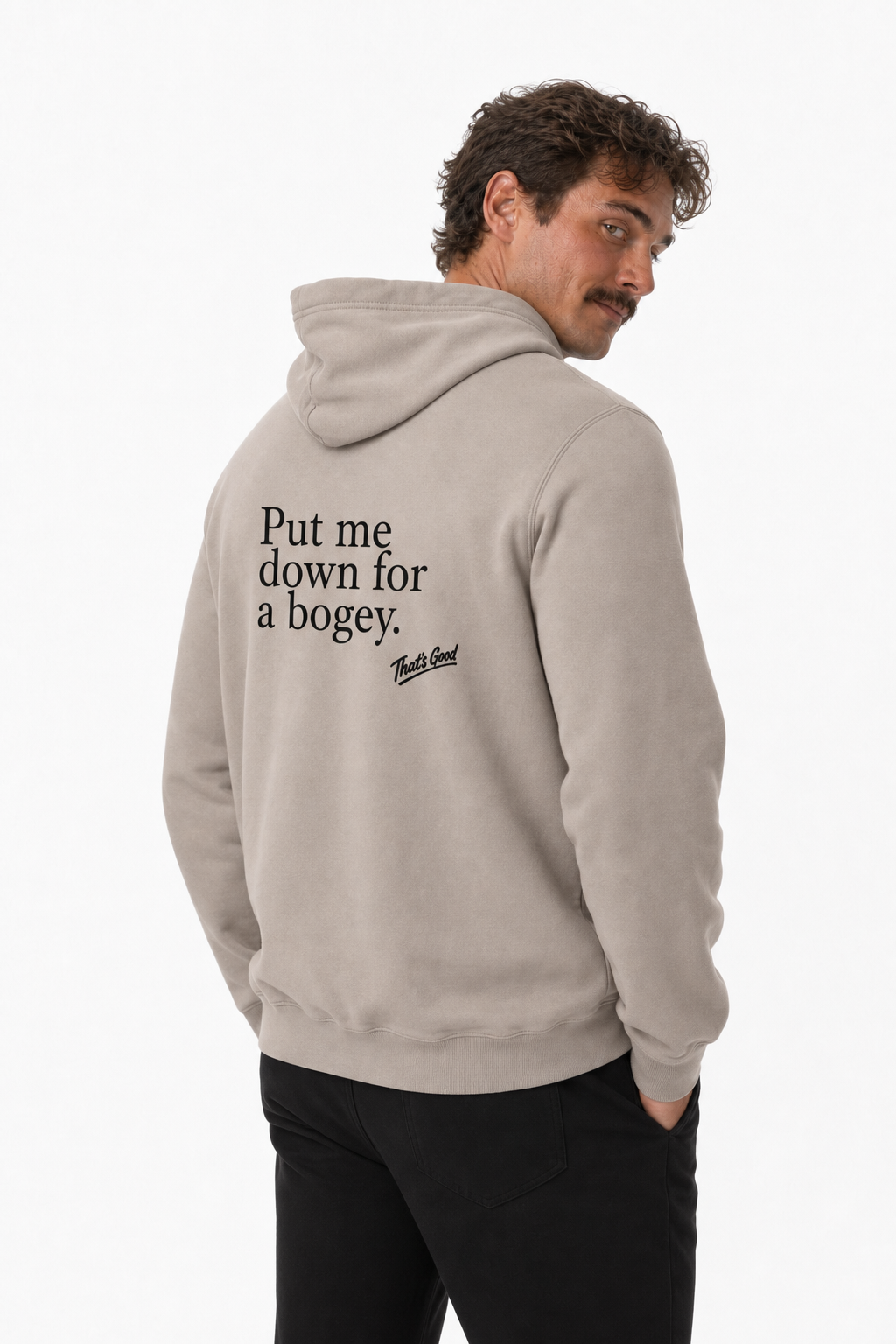 Bogey Hoodie - Stone