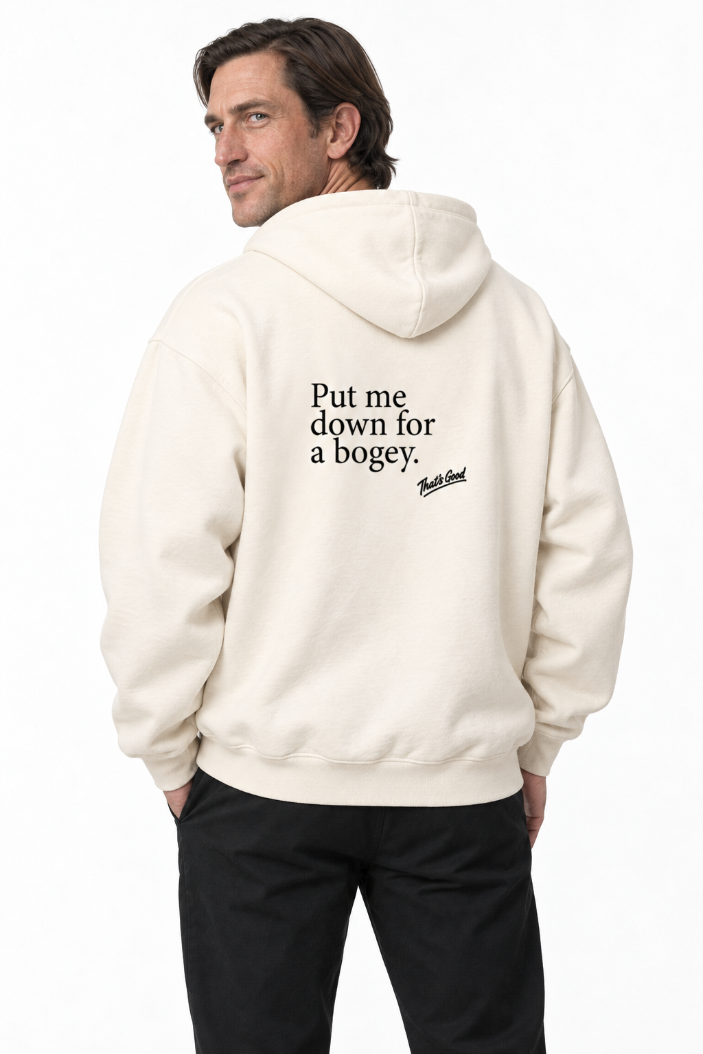 Bogey Hoodie - Ecru