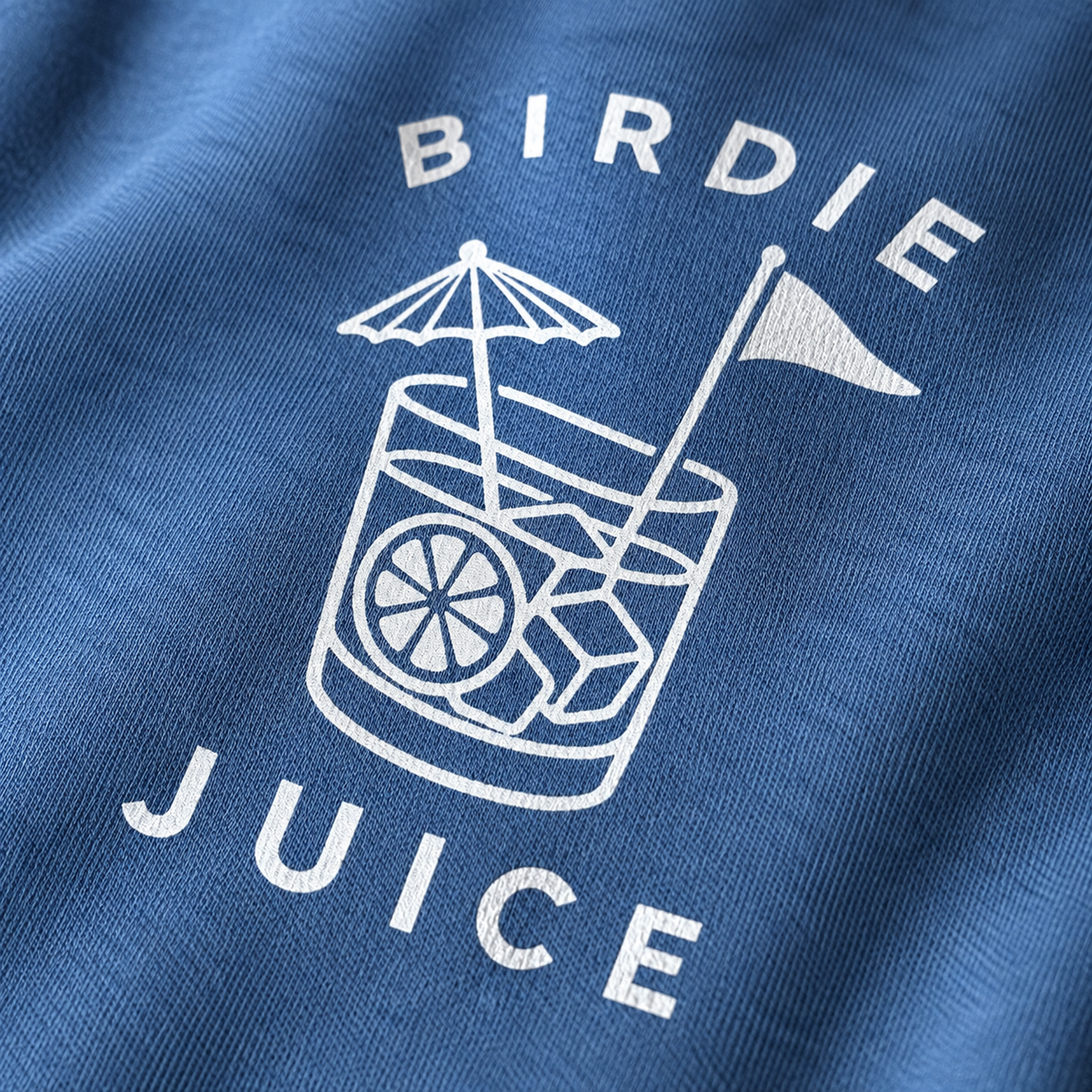 Birdie Juice Polo - Blue
