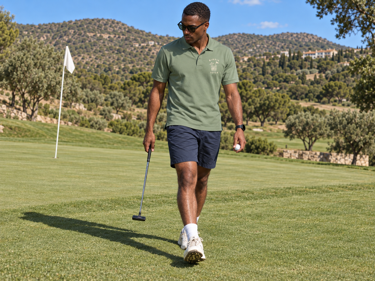 Birdie Juice Polo - Sage